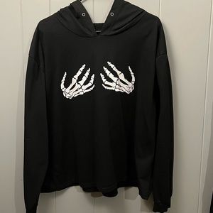 Skeleton hands graphic goodie